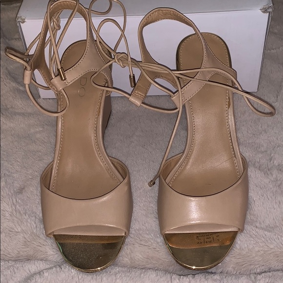 ☀️Aldo lace up wedges - Picture 1 of 5